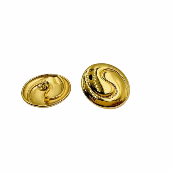 Factory Wholesale Customization 18K PVD Gold-Plated Cast Fashionable Stainless Steel Earrings Wholesale