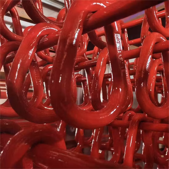 Grillete de anillo en D forjado de acero de aleación G80, anillo de elevación de alta resistencia, anillo redondo de enlace maestro