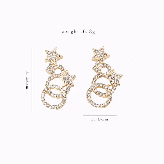 Joyería de lujo al por mayor de la famosa marca Pendientes Gucci' S Gg Pendientes de diseñador inspirados en la mujer Pendiente de aro de marca popular